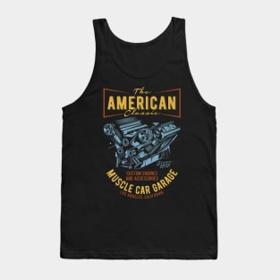 Muscle Car Garage Tank Top